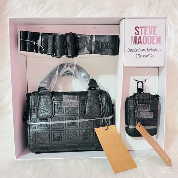Steve Madden Crossbody Bag and Earbud Case